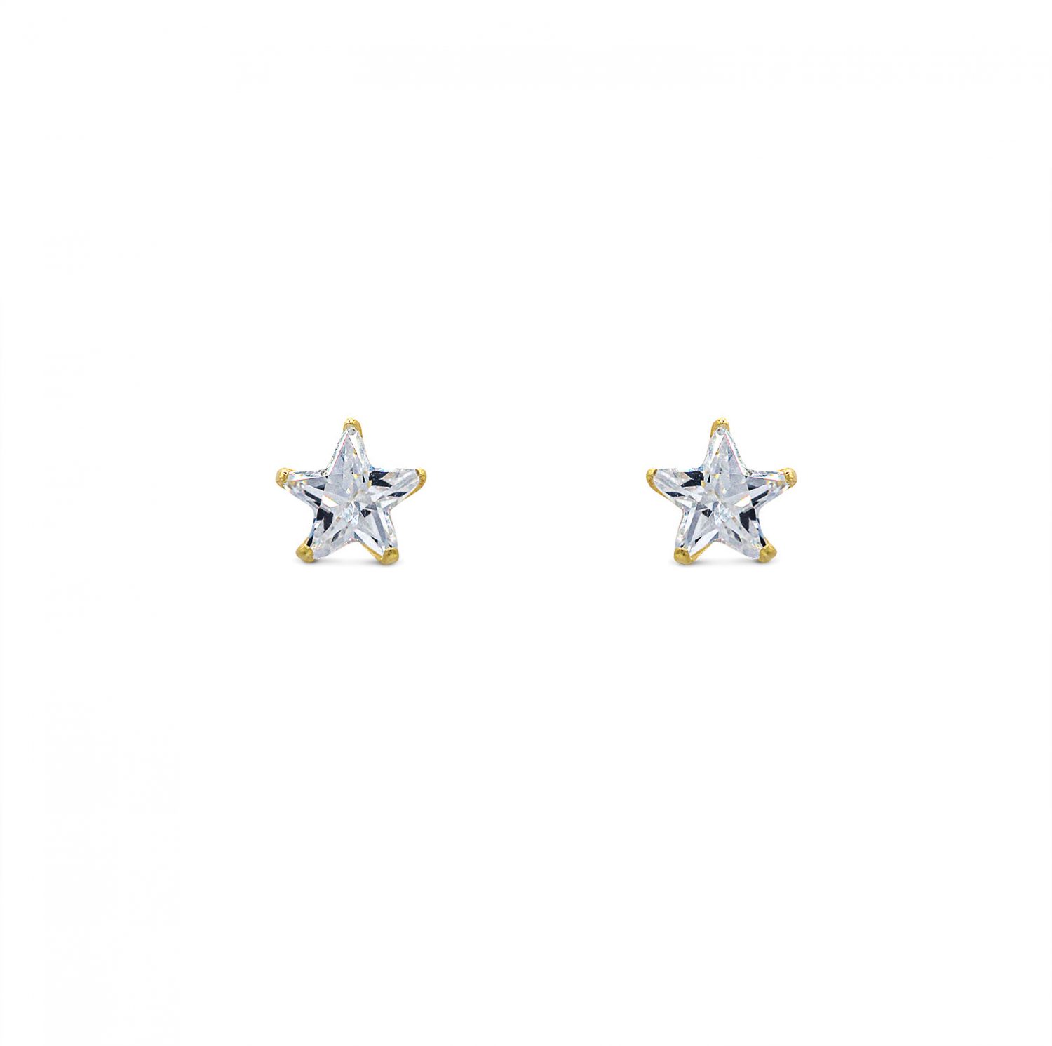 nz star stud earrings cute studs stars sterling silver gold 14k plating vermeil precious fine jewellery gift for her birthday handmade magical jewellery discreet tiny